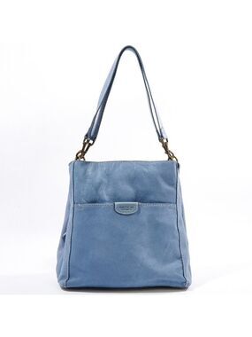 American Leather Co. Austine Triple Entry Bucket Bag